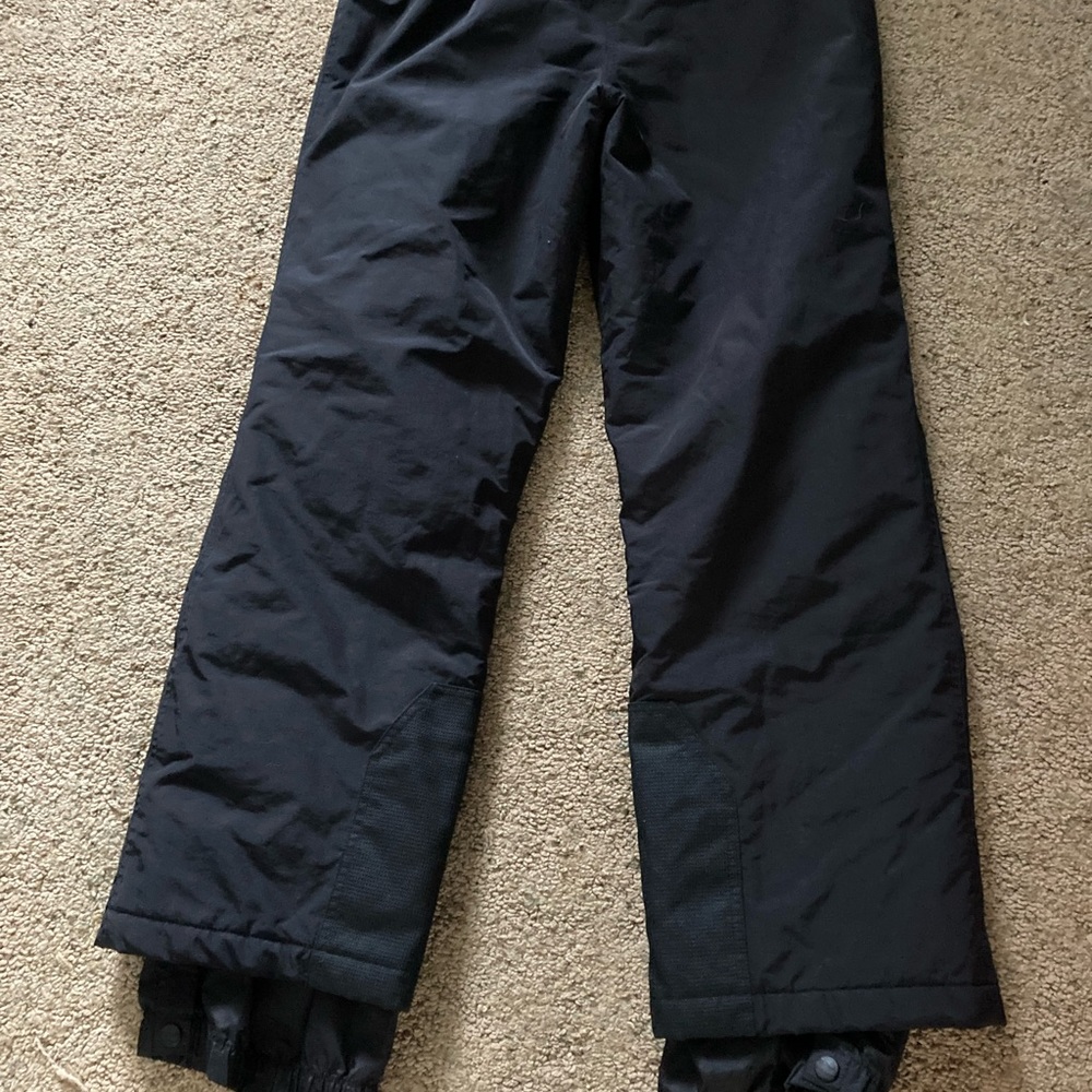 Mens black snow pants